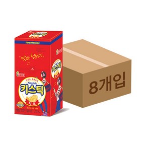 롯데 키스틱 치즈 600g (60gx10개) (1박스-8통), 8개