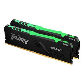 Kingston FURY Beast DDR4 RAM RGB 8GB 16GB 32GB 3200MHz 3600MHz 데스크탑 AMD 인텔 CPU 마더 보드 메모리 램 데스크탑 AMD, [04] 16G 3600MHz DDR4 RGB, 1개