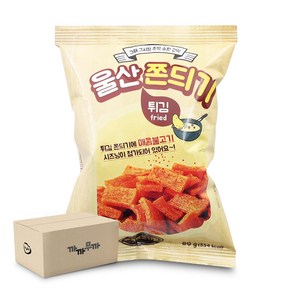 울산쫀듸기 매콤불고기맛, 80g, 16개