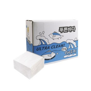 [무료배송]푸른바다 해동지 1BOX, 1000매, 1개