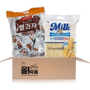 올따옴 밀크 오리지날 쌀과자 540g 크리스피 쌀과자 920g, 1개