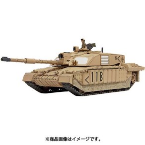 TAMIYA 타미야 326011/48 밀리터리 미니어처 시리즈 No.101 영국 주력 전차 챌린저2 이라크전 사양 [조립식 플라스틱 모델], 단일, 1개