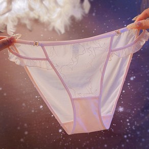 여성용 레이스팬티 펀칭 삼각 팬티 컴포트 망사 팬티 Women's Underpants 뉴타임즈 P485C688