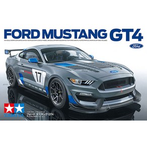 타미야 24354 1/24 NO.354 포드 머스탱 프라모델 GT4 FORD MUSTANG, 1개