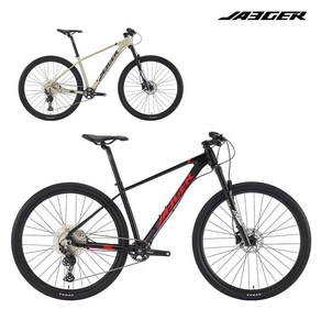 2023 예거 아스펜7 29인치 12단 MTB 자전거, M(17), 블랙(레드), 1개