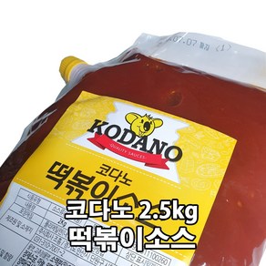 코다노 떡볶이 소스 2kg, 1개