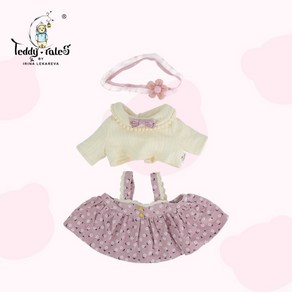 TeddyTales 정품 공식 레나 베어 30cm 인형옷 커플 의상 커플룩 드레스