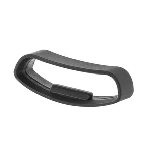 Suunto Coe Watch Wistband Buckle Wempeistant 28mm 패스너 링 커넥터와 호환되는 스마트 워치 밴드 루프, 검은색, 1개