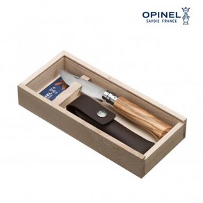 OPINEL 오피넬 클래식 8 올리브나무 칼집 세트, 단품, 1개