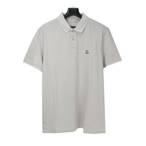 [몽클레어] 남성 POLO MANICA CORTA 폴로 카라 티셔츠 8A72110 84673 905 LIGHT GREY [MOC324lg]