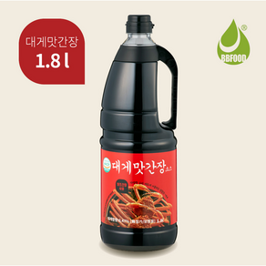 비비푸드 대게맛간장소스 1.8L, 1개