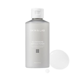 [Skin&LAB] 글루타티온 앰플 토너 199.9g(6.7oz) 다트 스팟 개선 과색소침착 피부 투명도 민감한 피부용 한국, [Skin&LAB] 글루타티온 앰플 토너 199.9g(, 1개, 200ml