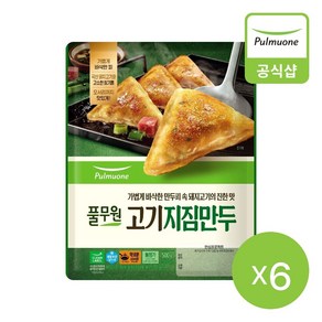 고기지짐만두 (500g)X6개, 없음, 500g, 6개