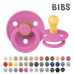 BIBS 덴마크 아기쪽쪽이 빕스 컬러 노리개젖꼭지, SIZE 2(6~18개월), 37.블랙(야광), 1개