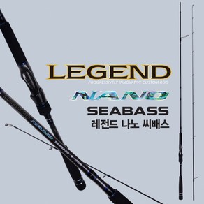 바닉스 레전드 나노 씨배스 LEGEND NANO SEABASS 루어대 농어 세미 하드케이스 포함