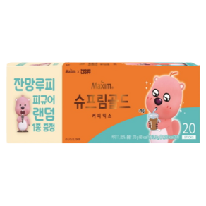 맥심 슈프림골드, 3개, 20개입, 13.5g