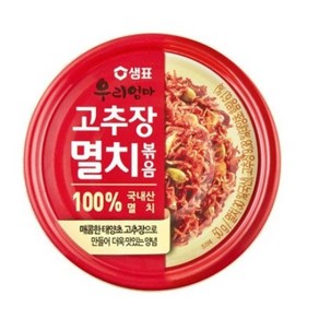 샘표 우리엄마 고추장멸치볶음, 50g, 2개