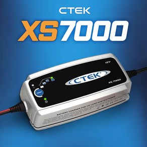 CTEK XS7000 자동차 방전 배터리 복원 씨텍 충전기 7A 한국 정발품 납산/AGM 자동인식 12V