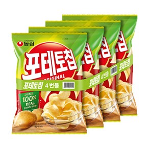 포테토칩 오리지널 4p, 40g, 32개