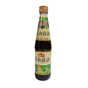 정 중국식품 해천 하이텐 생선찜간장 중국간장, 3개, 450ml