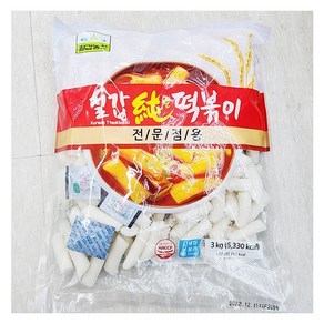 칠갑농산 떡볶이, 4개, 3kg