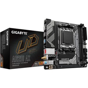 GIGABYTE A620I AXAM5/ lg 호환A 1718/ AMD/ A620/ Mini-ITX/ 5년 보증/ DDR5/ 단일 M.2/ PCIe 4.0/ USB 3.2 Gen1