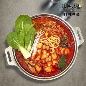 미식대가 한우 대창전골 밀키트 2인분 대창 우삼겹 캠핑밀키트, 500g, 2개