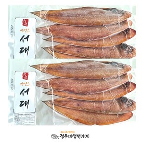 정우네생선가게 여수 반건조 서대 / 10미 총 1kg 이상 / 반건조 참서대 박대 / 제수용 가정용, 1개