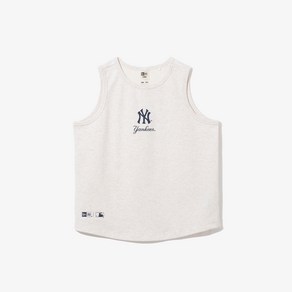 [AK플라자] [뉴에라키즈] MLB 뉴욕 양키스 슬리브리스 오트밀(14681118)