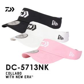 다이와 뉴에라 콜라보 썬캡 선바이저 DC-5713NK 낚시모자, 핑크