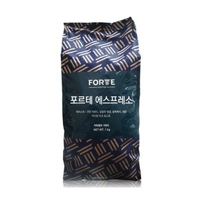 카파 포르테 에스프레소 원두 1kg, 1개, 홀빈(분쇄안함)