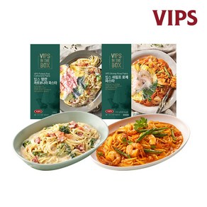 [VIPS] 빕스 원팬 파스타 (쉬림프로제 명란까르보나라), 1개, 268g