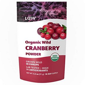 Oganic Wild Canbey Powde 100% Whole Oganic 유기농 야생 크랜베리 ​​분말 100% 전체 유기농 크랜베리 ​​과일 동결 건조 및, 1개