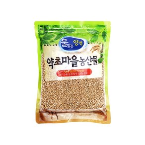 2024년산 국산 소화가 편한 앉은뱅이 통밀쌀 1kg 우리밀, 1개