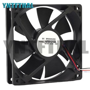 AFB1212L DC12V 021A 120X120X25MM 3 라인 냉각 선풍기, 1개, 한개옵션0