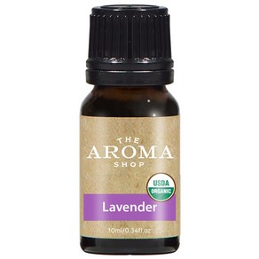더아로마샵 USDA 천연 아로마 오일 테라피 숙면에좋은향 집중 기분전환 시너지, 라벤더 10ml, 10ml, 1개