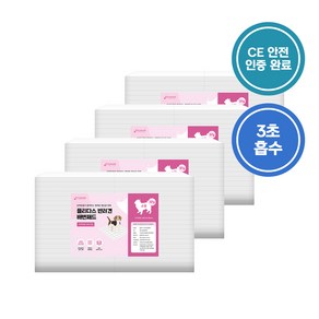 플리다스 강아지 배변패드 15g~100g 소형/대형/특대형 4팩 모음, 60개입