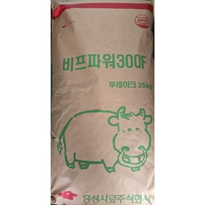 중송아지사료25kg 육성우 육성염소 육성말, 1개, 25kg