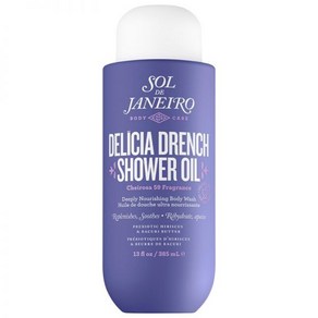 Sol de Janeio Delícia Dench™ 건성 피부용 모이스처라이징 샤워 오일, 3.04 oz / 90 ml, 1개, 385ml