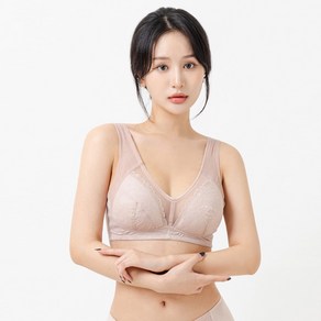 판도라by비비안 2H5189 노와이어 풀커버 퍼워넷 리프팅패널 부직포 A컵 B컵 홑겹 브라