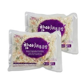 맛있는 한우물 햄야채 볶음밥, 300g, 2개