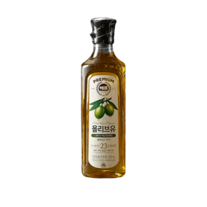 사조대림 해표 올리브유 500ml× 압착올리브유 100프로 엑스트라버진 샐러드 드레싱용