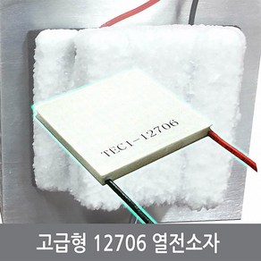 싸이피아 A22 펠티어 열전소자 40x40mm 6A 반도체 냉각 12706