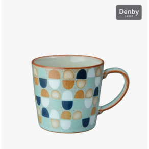 DENBY 덴비 파빌리온 엑센트 라지 머그, 단일, 1개