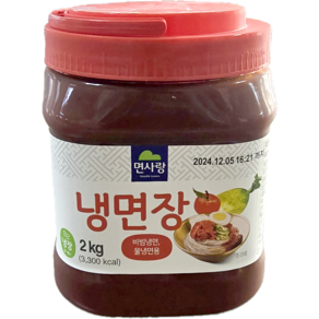 면사랑 냉면장 물냉면 비빔냉면, 2kg, 6개