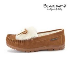 [백화점정품] 베어파우 (BEARPAW) 에밀리(EMILY) 양털 여성모카신 퍼 로퍼 (3888002PD-W)