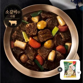 [본죽] 본 뼈없는 소갈비찜 700g + 당면 증정, 3개