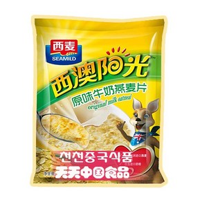 [천천중국식품]중국수입 씨마이 얜마이팬 식사대용 오트밀 560G