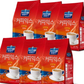 맥스웰하우스 오리지날 커피믹스 자판기용, 900g, 6개