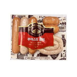 [푸른들마켓][사조] 부어스트콤비(320g), 320g, 1개